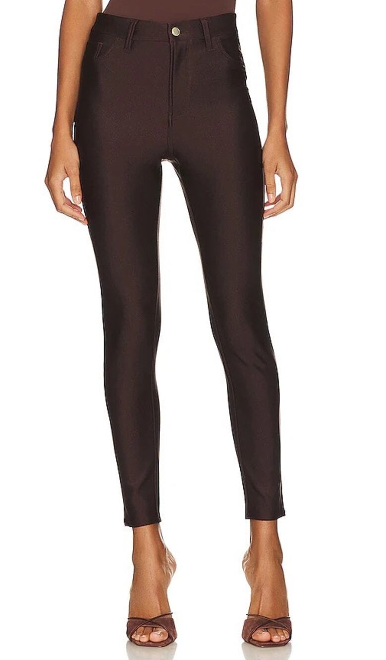 NWT Good American Compression Good Waist Leggings Dark Coco 14/32 Slimming